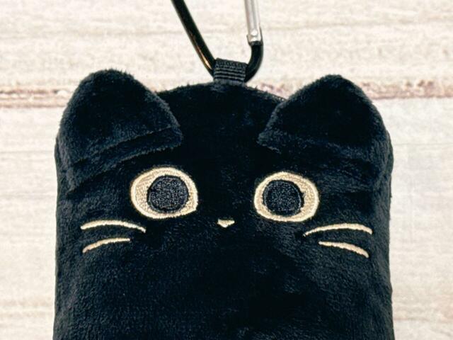 【カルディ ミニニャップポシェット】立体的なお耳や刺繍されたくりくりのお目目がかわいい〜!