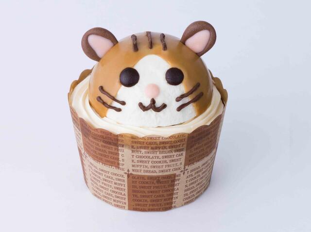 「にゃらんのココアシフォンケーキ」<価格:1個 745円(税込)>【【2月22日は猫の日】グランスタ東京に「じゃらん」公式キャラクター“にゃらん”のスイーツ・グルメ・雑貨が大集合!】