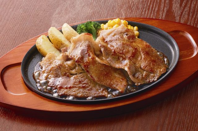 豚肩ロースのこだわりしょうが焼きグリル