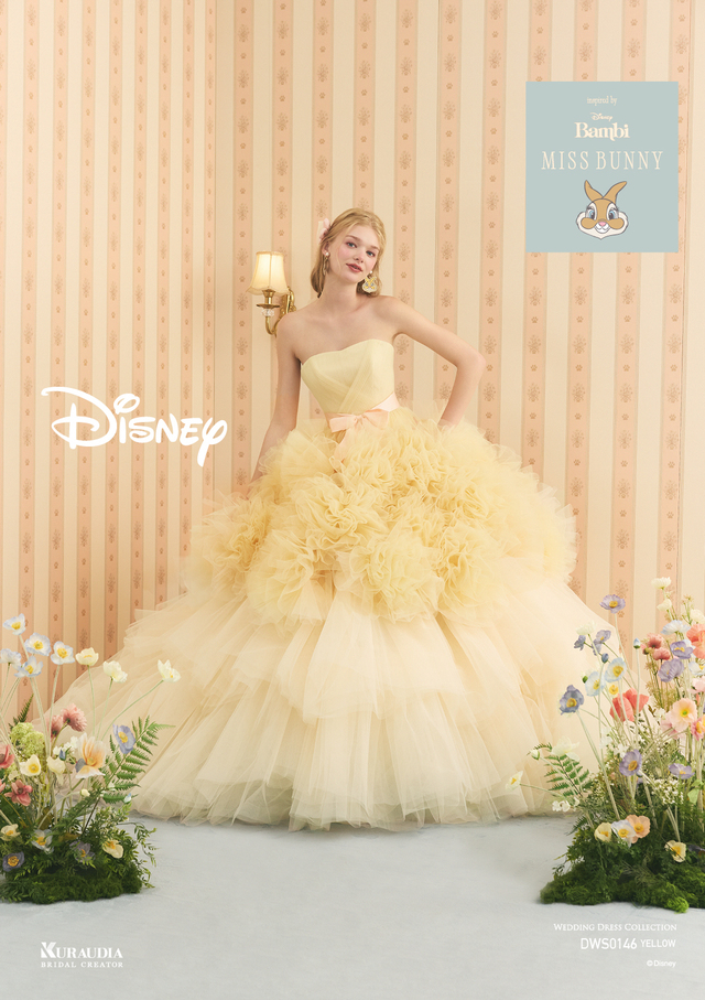 クラウディア「ディズニーウェディングドレス」12thコレクション © Disney