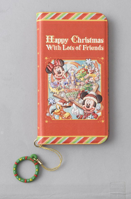 スマートフォンケース ¥2,900｜TDL「クリスマス・ファンタジー」2015年スペシャルグッズ