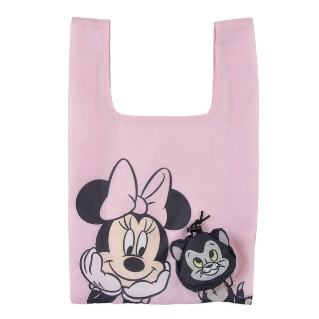 ミニー＆フィガロ ショッピングバッグ・エコバッグ フェイス 一体型 2,200円