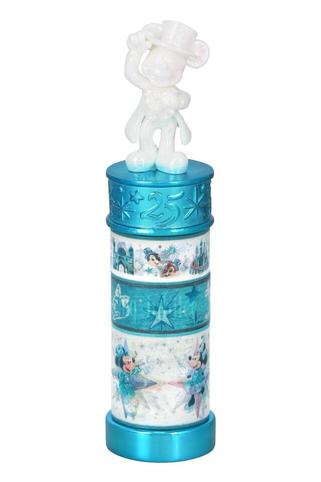 マスキングテープセット 3,000円｜「東京ディズニーシー25周年“スパークリング・ジュビリー”」スペシャルグッズ｜販売店舗：東京ディズニーシー「エンポーリオ」｜発売日：2026年4月8日（水）