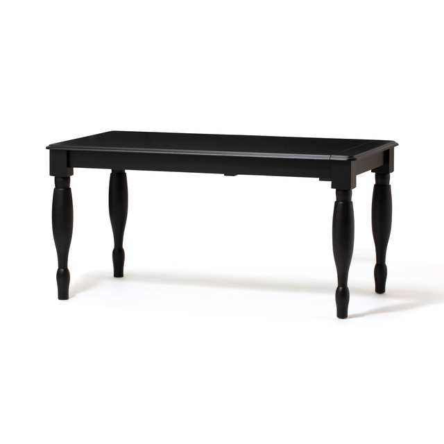 ダイニングテーブル エクステンション ブラック【価格】¥89,000（税込）