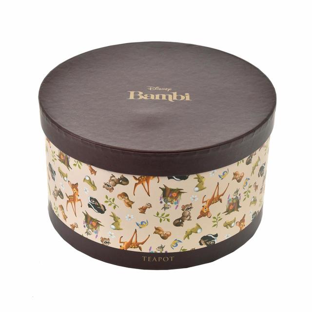 バンビ、とんすけ、フラワー ティーポット Bambi 80years 3,520円