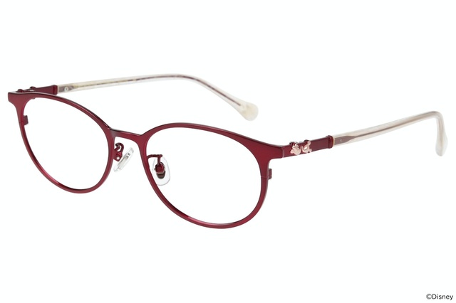 Mickey Mouse & Minnie Mouse ZF222017(ボストン)/ 11,100円(税込・セットレンズ代込)| Disney Collection created by Zoff Premium Series