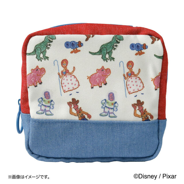 スクエアポーチ 1,980円｜キデイランド「トイ・ストーリー」シリーズ