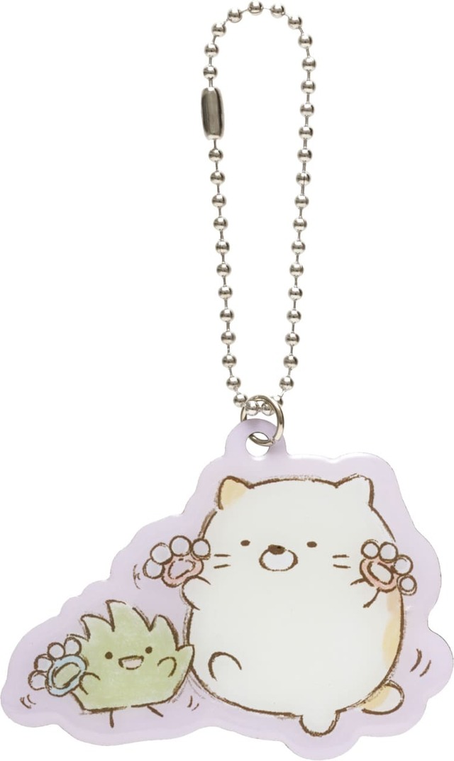 【すみっコぐらし「すみっコドローイング」】「すみっコチャームコレクション」ねこ　660円（ランダム）