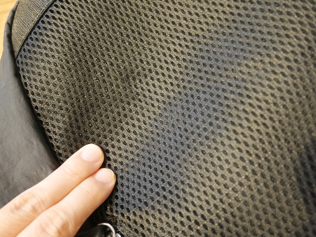 【ベルメゾン/モッテミー 荷物持ちリュック】クッション性が高く、背負っていて体に負担がかかりません◎