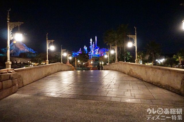 静かなキングダムブリッジ｜東京ディズニーシー「ピクサー・プレイタイム」2018年