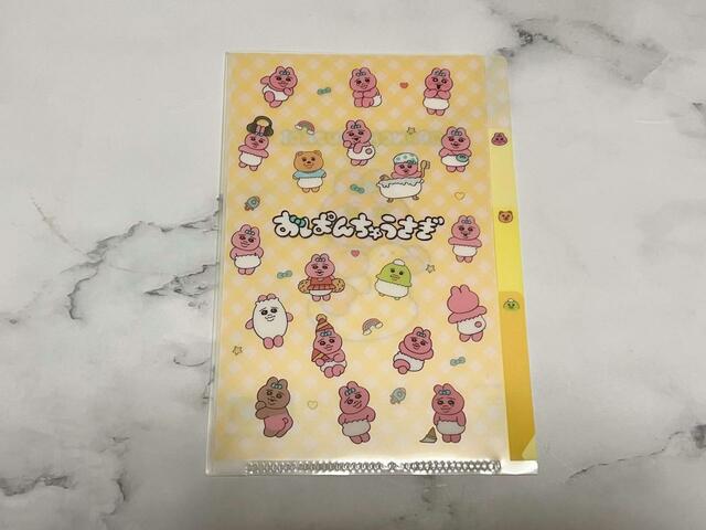 A6クリアファイル3ポケット／税込110円