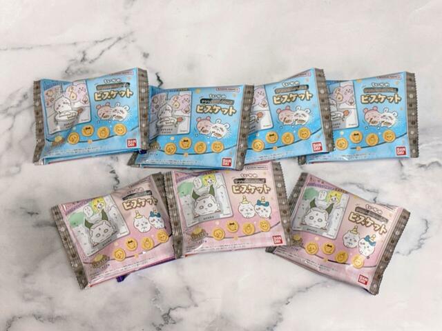 2026年3月16日（月）発売の「ちいかわ アクリルシーンクリップビスケット」を7個ゲット！