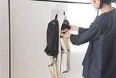 【クローゼットを有効活用 ハンギングラック】バッグ収納ハンガー
