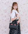 ミニー/キルティングボストンバッグ ￥12,900