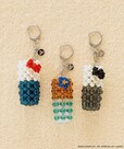 【LOWRYS FARM×サンリオキャラクターズ】ビーズリップPKC／各1,690 円（税込）カラー展開:ブラック、レッド、日焼け