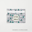 【サンリオキャラクターズ×CITEN】「フラットポーチ」1,980円／ハンギョドン