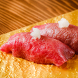 和牛炙り寿司2貫 