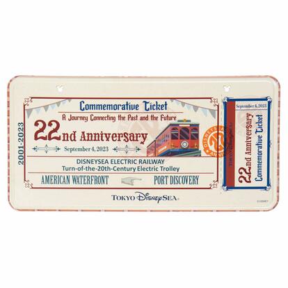 東京ディズニーシー】「22周年アニバーサリーグッズ」発売