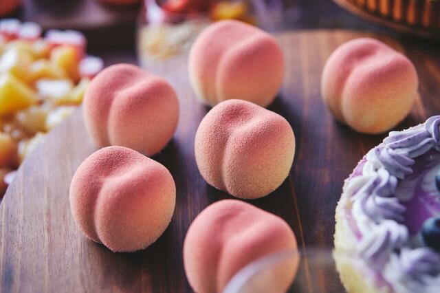 「ピーチムース」＜期間：2025年7月25日～8月31日＞【【コンラッド大阪】アイスを自由にトッピング♪“DIYアイスクリーム“が楽しめる「ピーチ＆アイスクリームスイーツビュッフェ」開催】