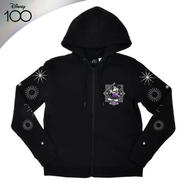 ディズニーキャラクター パーカー ブラック The Disney100 Platinum Celebration Collection 12,100円