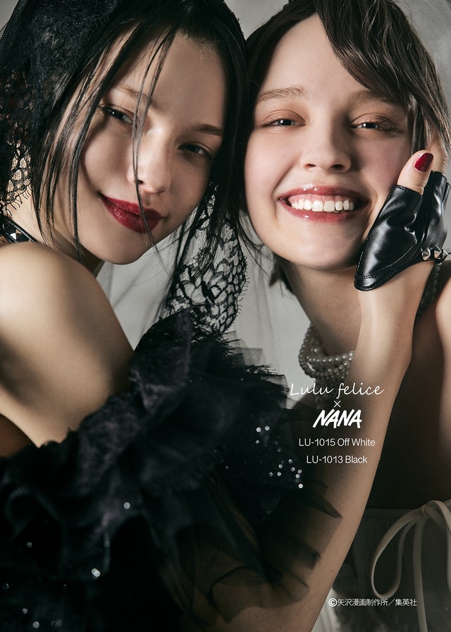 「Lulu felice×NANA」新作ウェディングドレス　LU-1015_Offwhite　LU-1013_Black