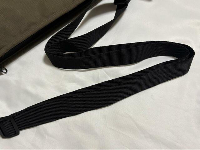 【ワークマン　リュックに変身ショルダーバッグ】ショルダー紐は、リュック・ショルダーバッグどちらの形でも長さ調整が可能！