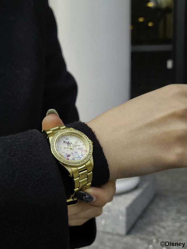 DISNEY BAMBI SERIES LOV-IN BOUQUET ＜バンビ＞腕時計｜¥ 22,000