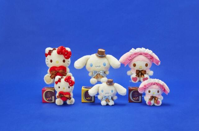 【ハローキティ&GODIVA、マイメロディ&GODIVA、シナモロール&GODIVA】 ⓒ’23 SANRIO　著作（株）サンリオ
