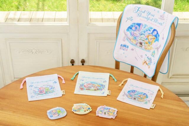 東京ディズニーシー「ダッフィー&フレンズのファインド・ユア・ビューティフル・ブルー!」グッズ|発売日:2026年7月7日(火)