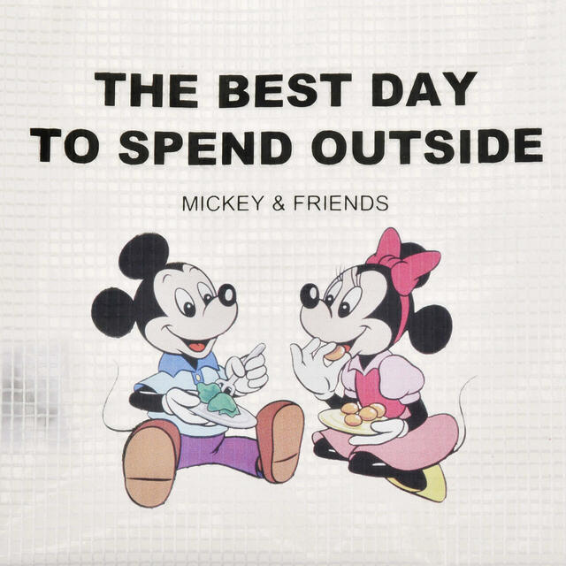 ミッキー＆ミニー ショルダーバッグ フラット SPRING PICNIC 3,300円