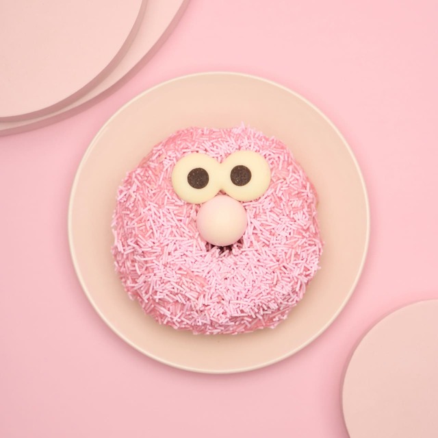 【セサミストリート】「ピンクエルモドーナツ」￥540