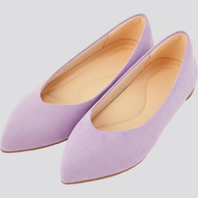 UNIQLO（ユニクロ）コンフィールタッチ　ポインテッドフラットシューズ