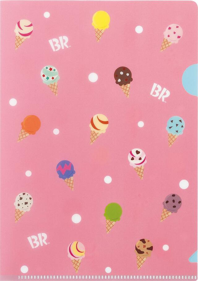 「オリジナルクリアファイル  A5サイズ」【サーティワン福袋 2024】