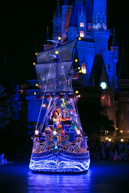 ピーターパンの海賊船(3)|新「東京ディズニーランド・エレクトリカルパレード・ドリームライツ」(2015年7月リニューアル) 撮影 / YOSHI