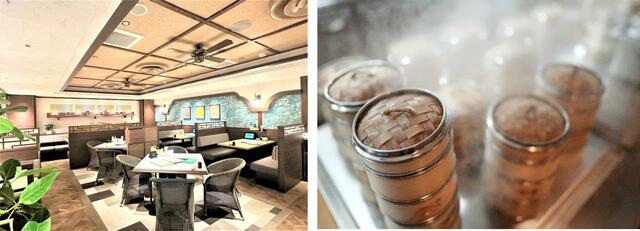 店内内観・提供メニューイメージ【飲茶TERRACE「桃菜」】