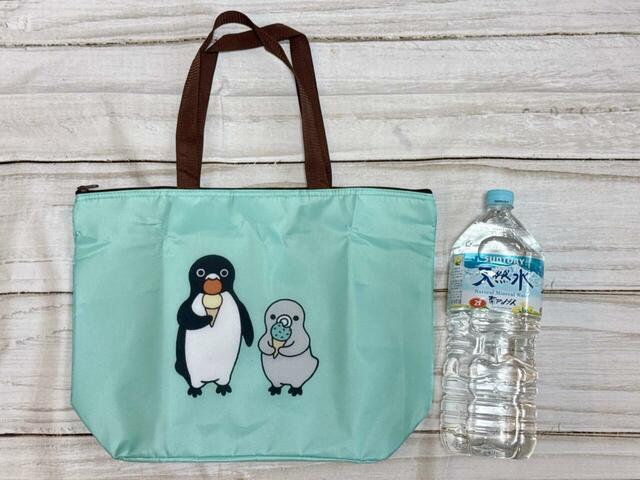 【SuicaのペンギンのBig保冷トートバッグ】サイズ:約 横幅45×高さ32×マチ13cm ※持ち手含まず