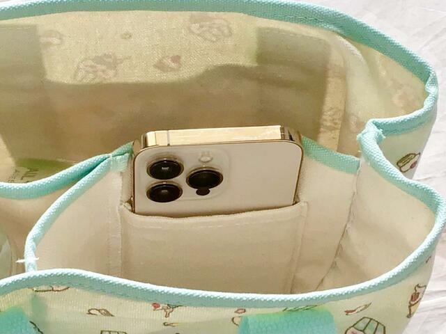 ケースを外したiPhone13Proが入ります