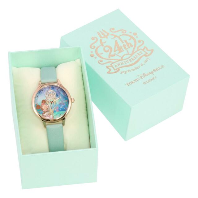 ウォッチ 9,200円｜東京ディズニーシー開園24周年グッズ｜販売店舗：東京ディズニーシー「エンポーリオ」｜発売日：2025年9月4日（木）