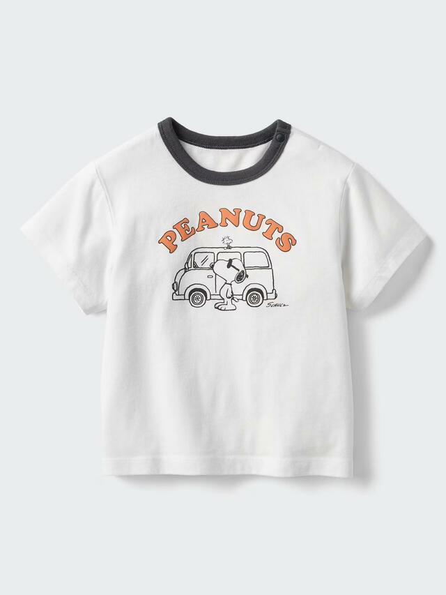 ユニクロ ピーナッツ エアリズムコットンUT ¥990