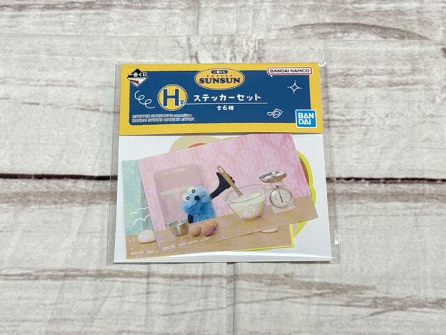 【⼀番くじ パペットスンスン】もう1つのステッカーセットを開封！