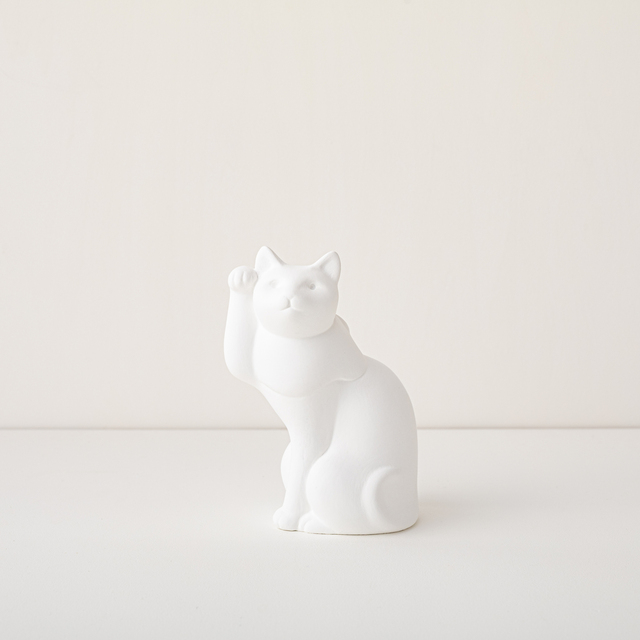 岡野弥生商店（おかのやよいしょうてん）新吉原 招き猫「無垢」¥4,950