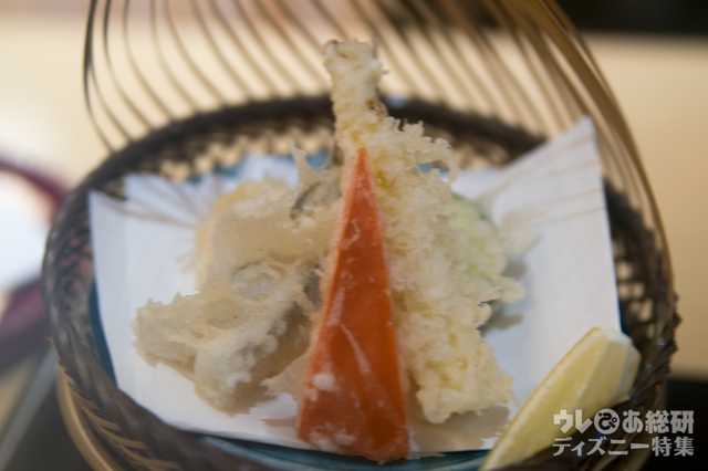 天婦羅盛り合わせ|“ディズニー夏祭り”花絵巻 3,500円|ディズニーアンバサダーホテル「花 Hana」