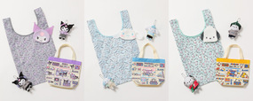 「ALAND」× シナモロール/ポチャッコ/クロミ：【サンリオキャラクターズ】ALAND トイキーホルダー／エコBAG／マルチトートBAG 共に全3種：2,390円／2,990円／2,990円（税込）