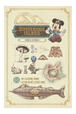 ポストカード 350円｜東京ディズニーシー25周年グッズ｜販売店舗：東京ディズニーシー「エンポーリオ」｜発売日：2026年5月25日（月）