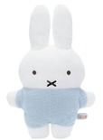 【ミッフィープラザ】「DB もふらっと ぬいぐるみクッション ミッフィーライトブルー」2,970円