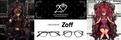 限定モデルも【Zoff】「キングダム ハーツ」20周年メガネ誕生！ “9