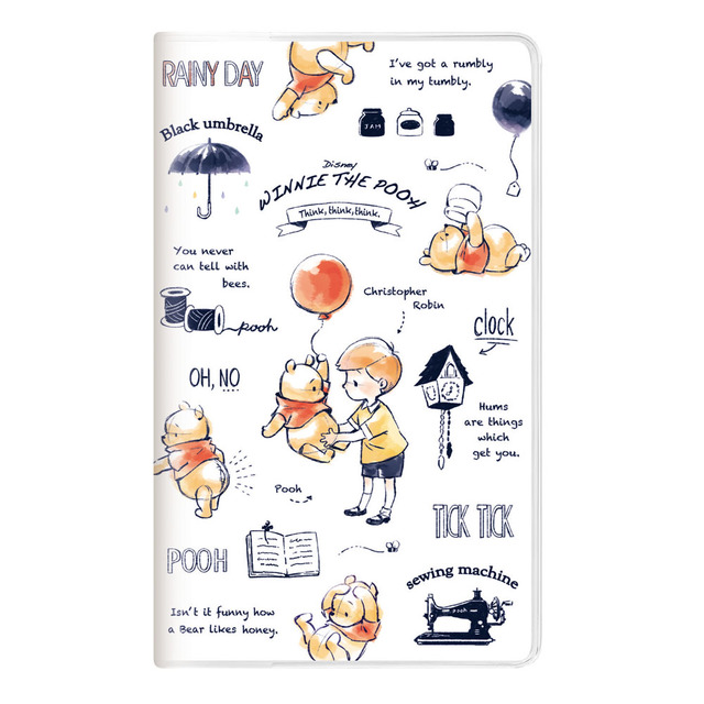 ゆるいイラスト! くまのプーさんカミオジャパン ディズニースケジュール帳