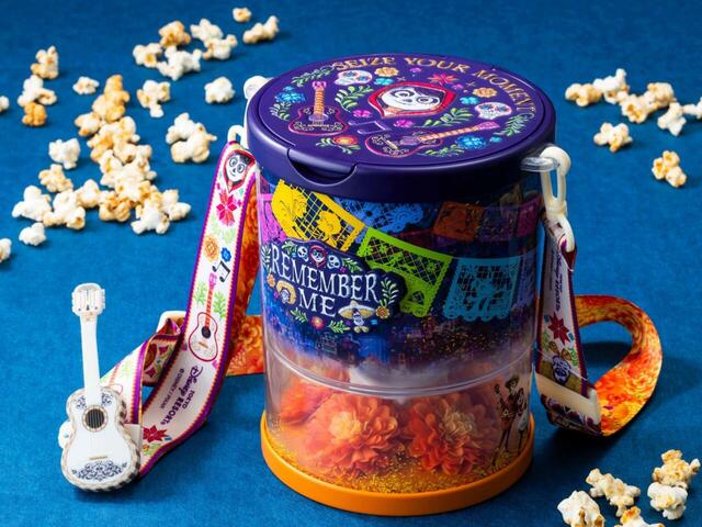 ポップコーン、バケット付き 3,800円｜東京ディズニーシー「ラソス・デ・ラ・ファミリア」フードスーベニア