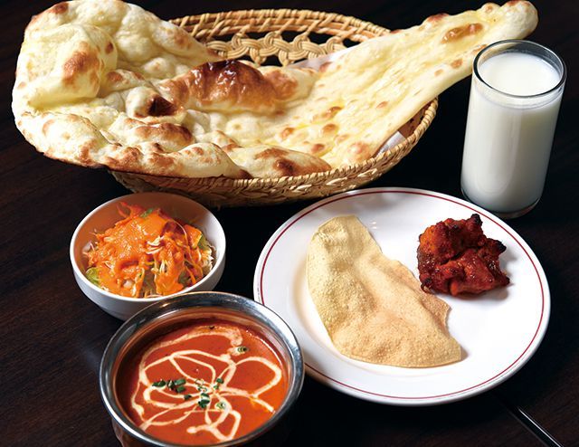 新橋カレーランチ／チャンドラマ　エベレストセット 990円