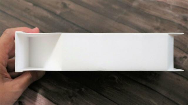 【セリア タワーペンスタンド】後ろ側はシンプル